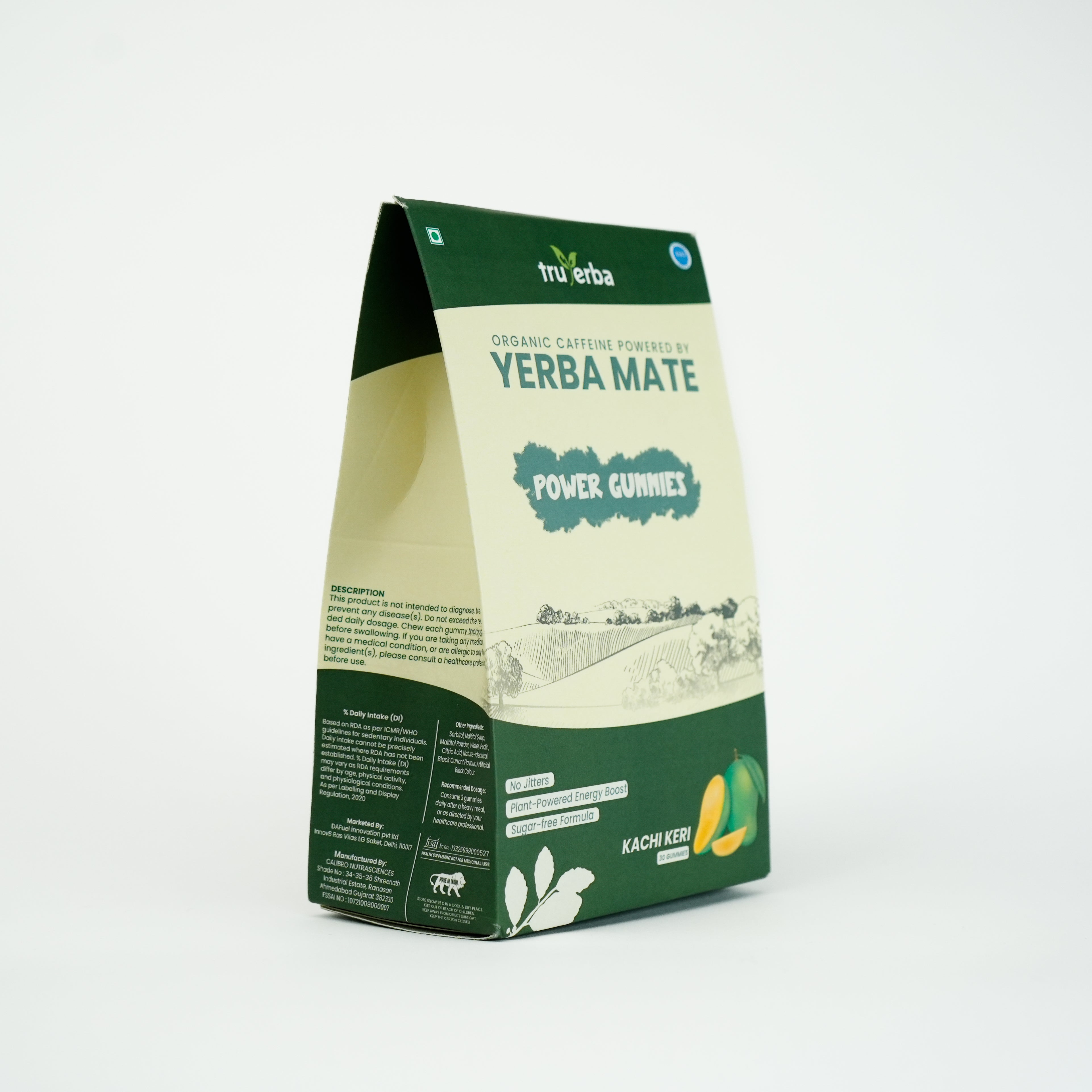 Yerba Mate Caffeine Gummies(Kachi keri)