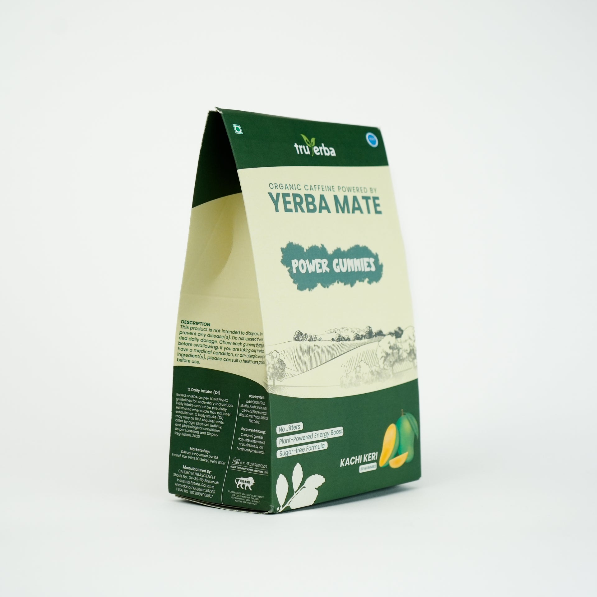 Yerba Mate Caffeine Gummies(Kachi keri)