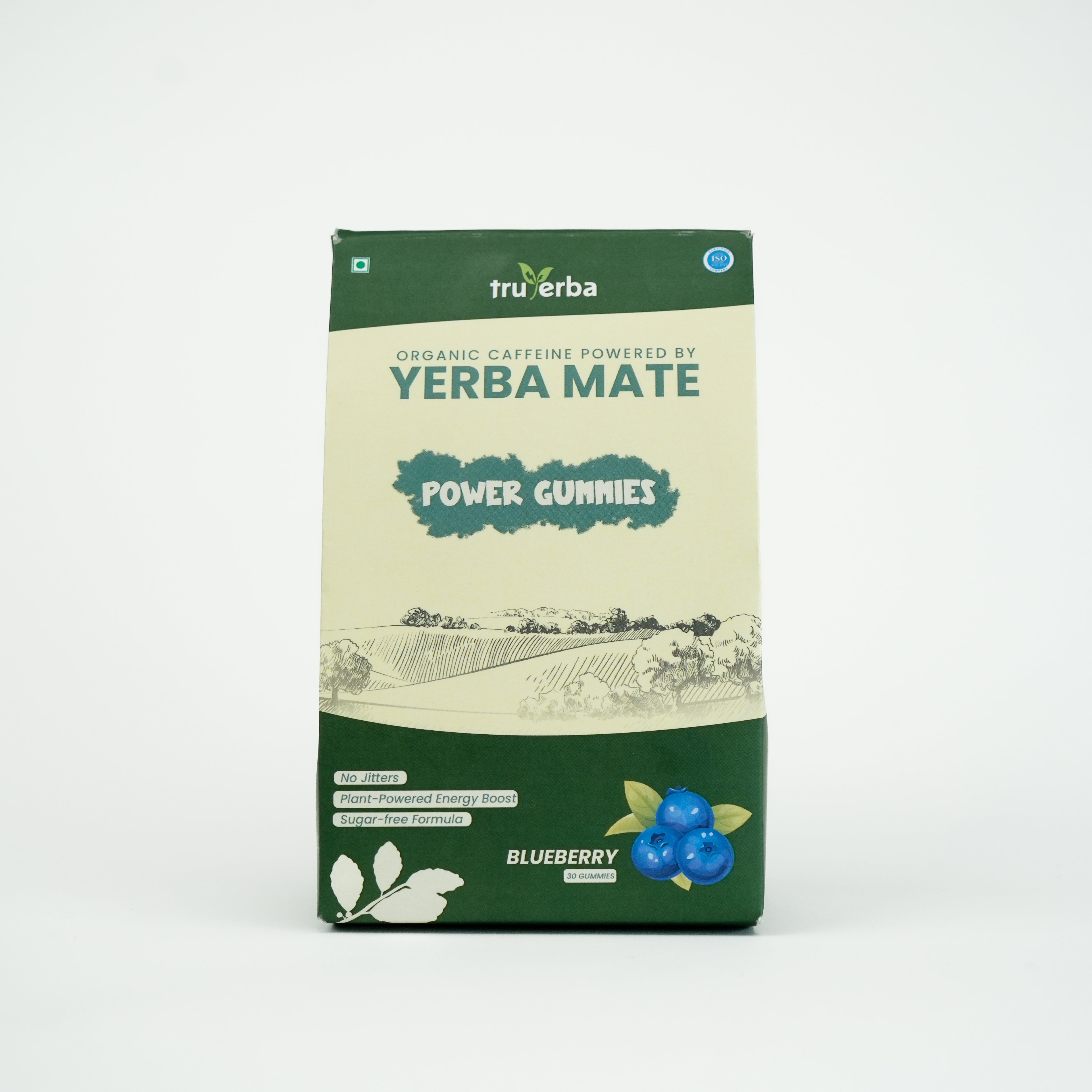 Yerba Mate Caffeine Gummies(Blueberry)