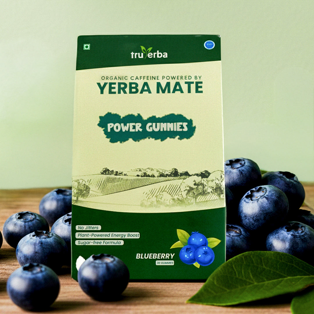 Yerba Mate Caffeine Gummies(Blueberry)