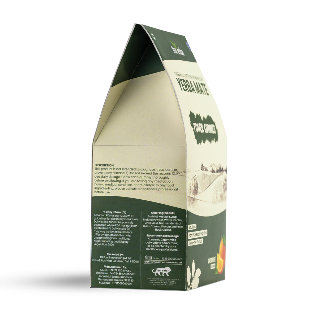 Yerba Mate Power Gummies | Orange