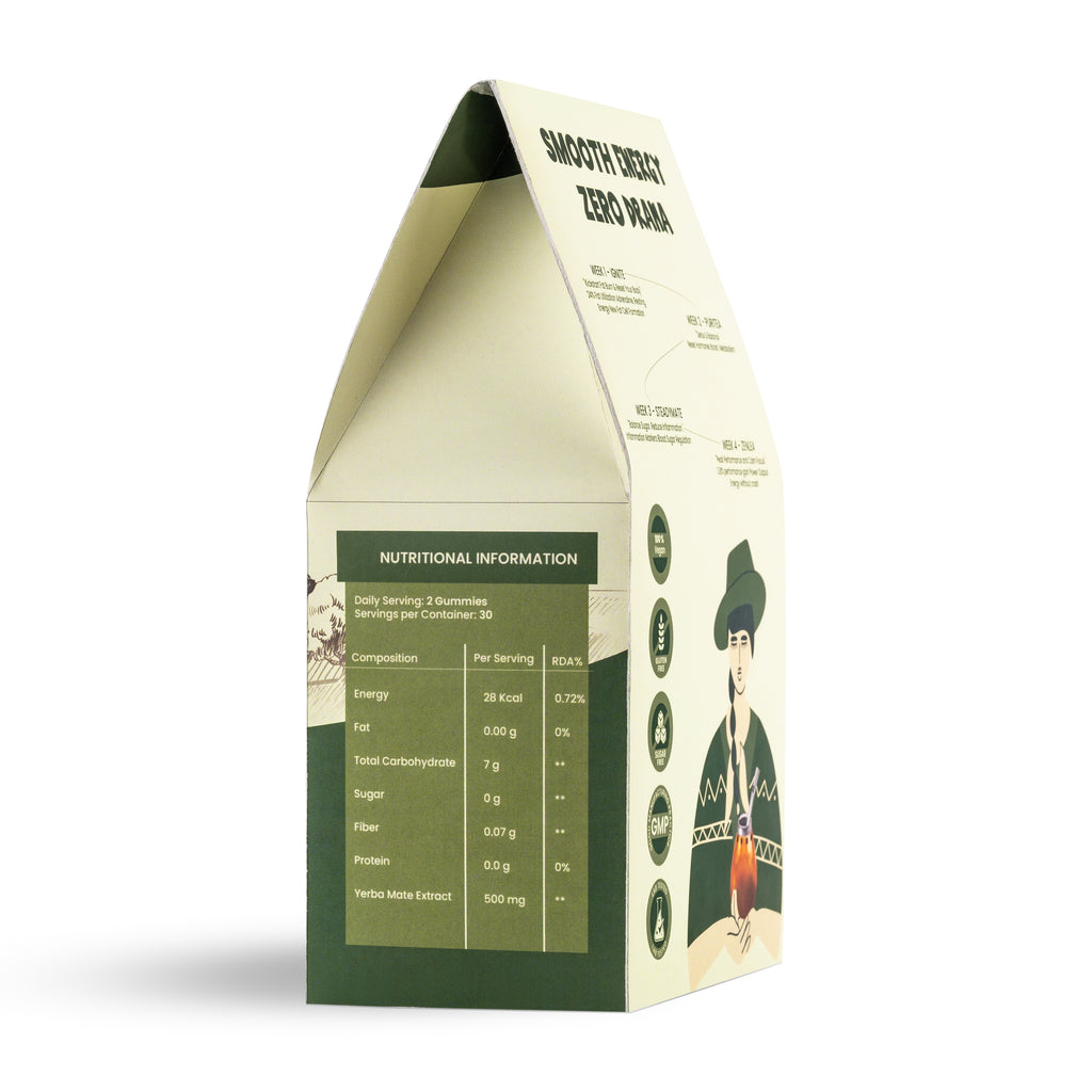 Yerba Mate Power Gummies | Cranberry