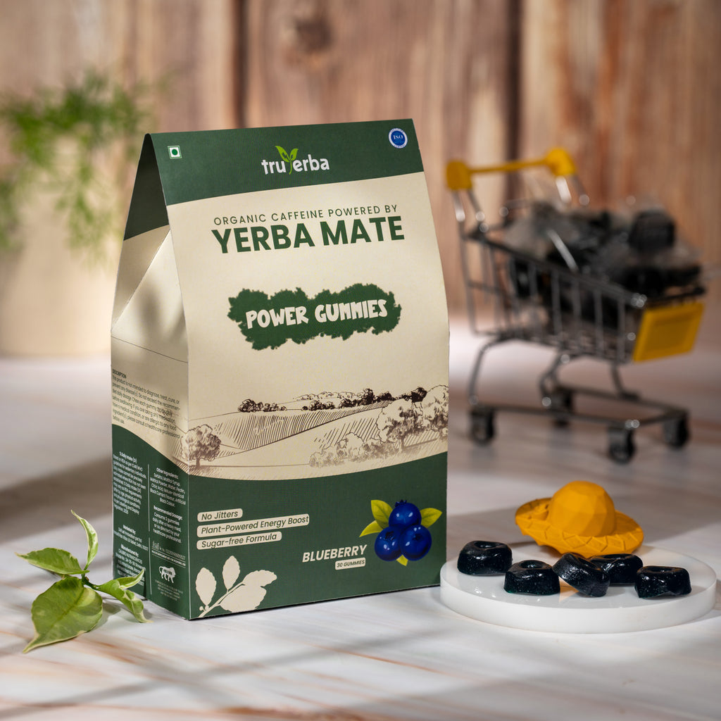 Yerba Mate Power Gummies | Blueberry