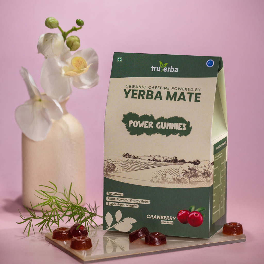Yerba Mate Power Gummies | Cranberry