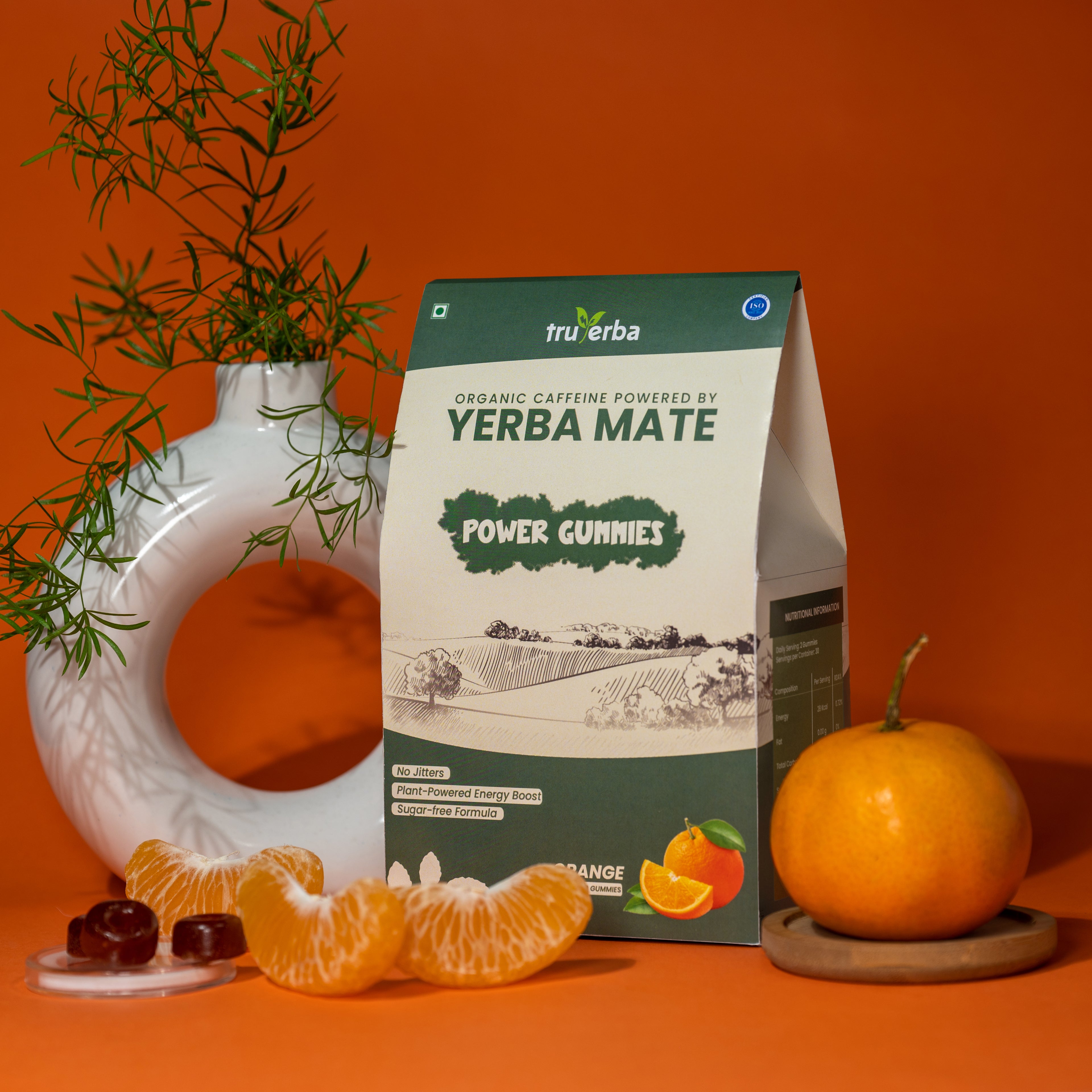 Yerba Mate Power Gummies | Orange