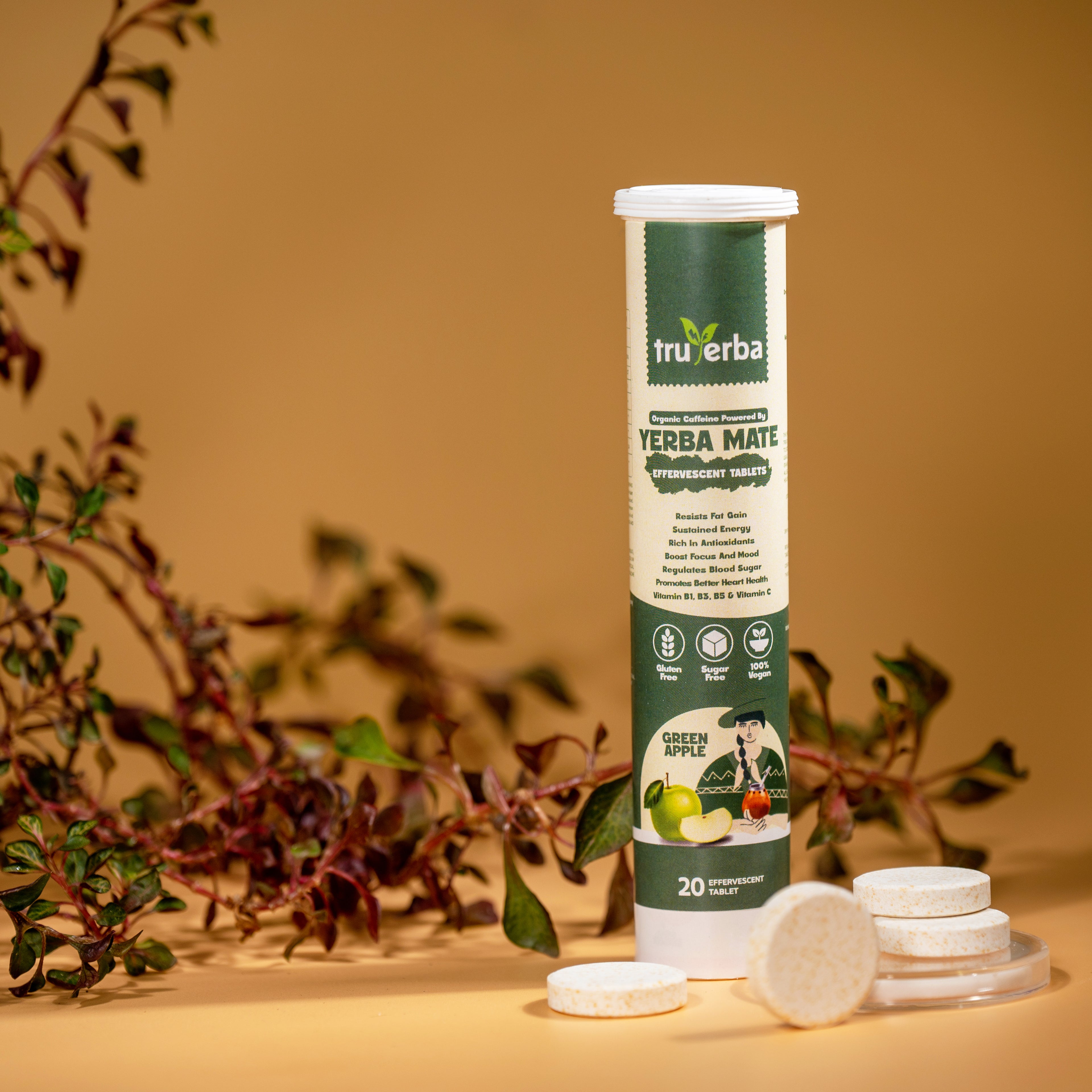 Yerba Mate Effervescent Tablets