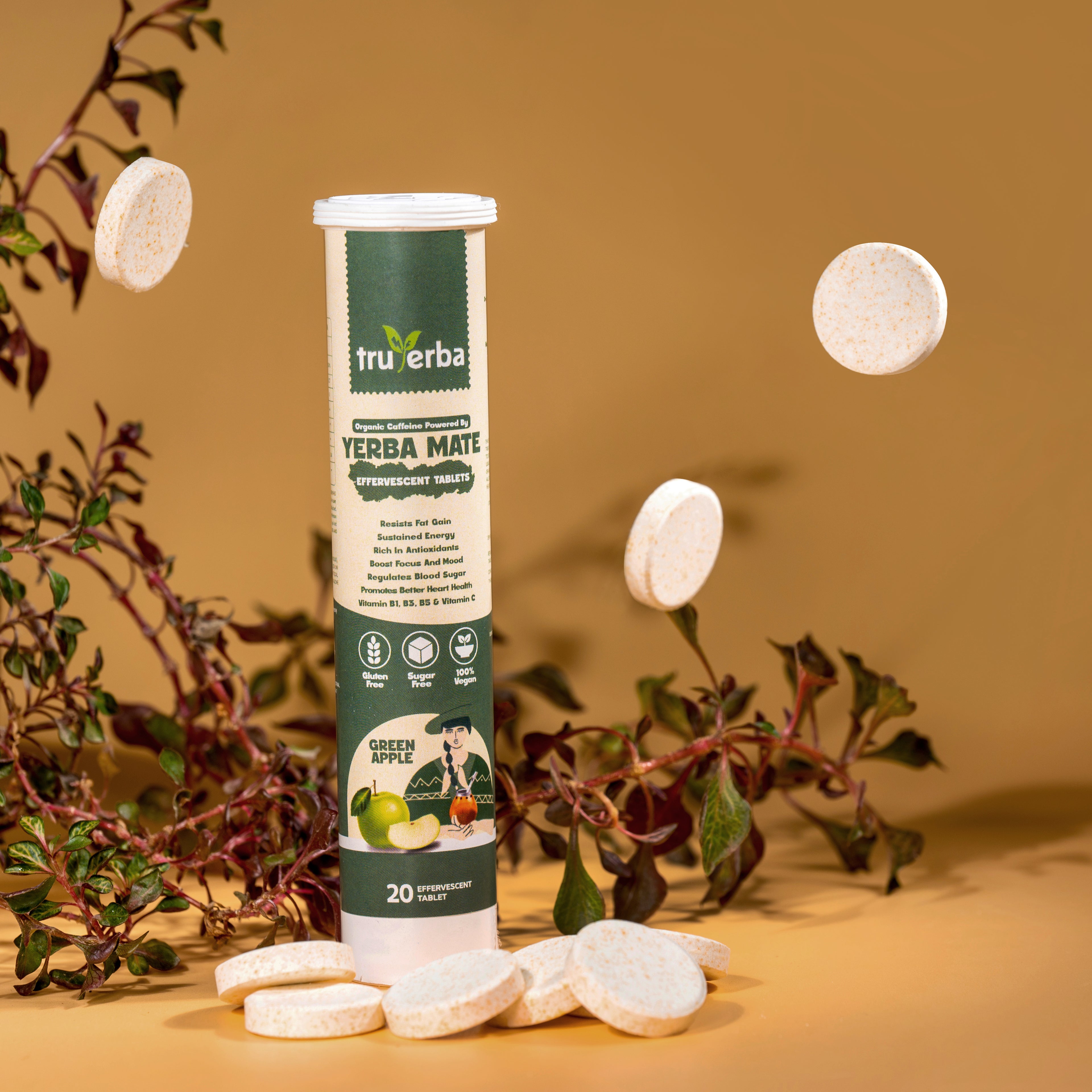 Yerba Mate Effervescent Tablets
