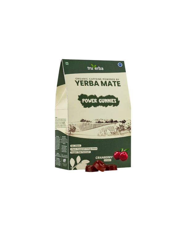 Yerba Mate Caffeine Gummies(Cranberry)