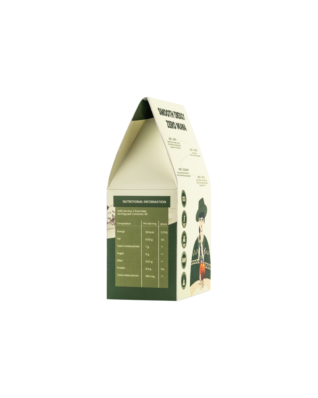 Yerba Mate Power Gummies | Orange