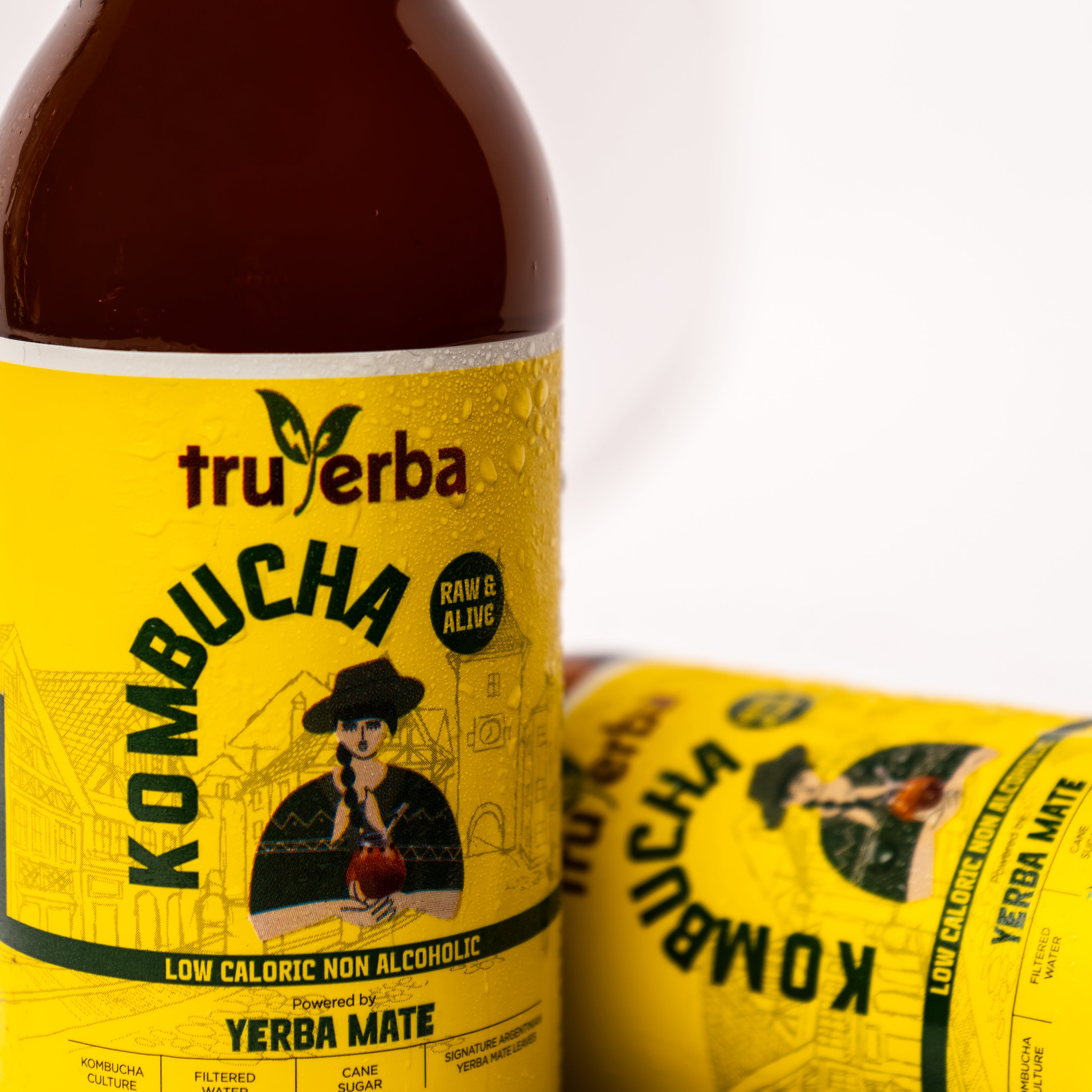 Yerba Mate Kombucha Original | Pineapple | Guava