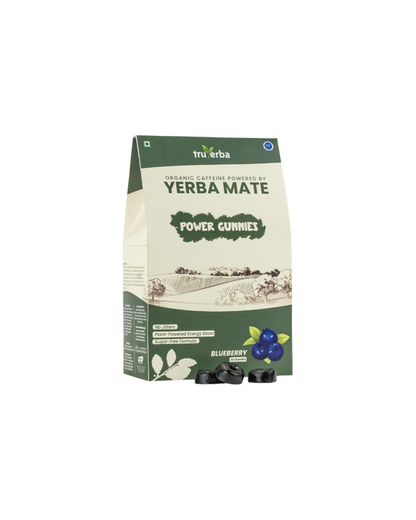 Yerba Mate Caffeine Gummies(Blueberry)