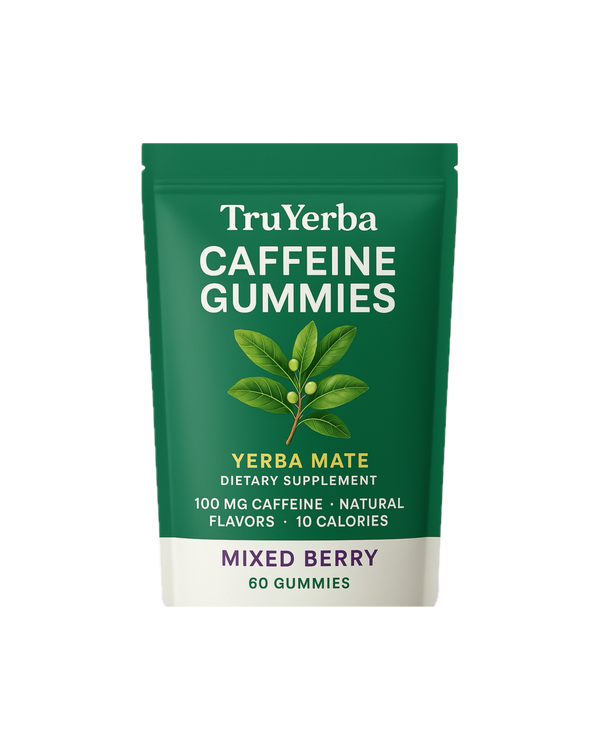 Yerba Mate Caffeine Gummies.