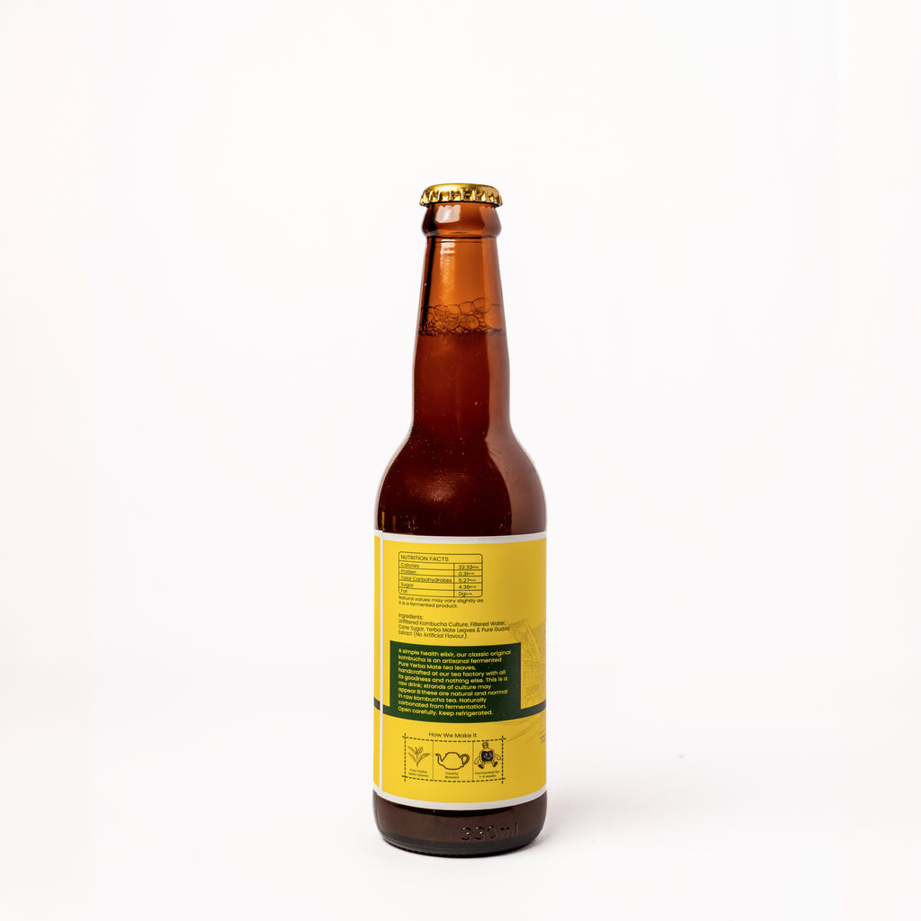 Yerba Mate Kombucha Original | Pineapple | Guava